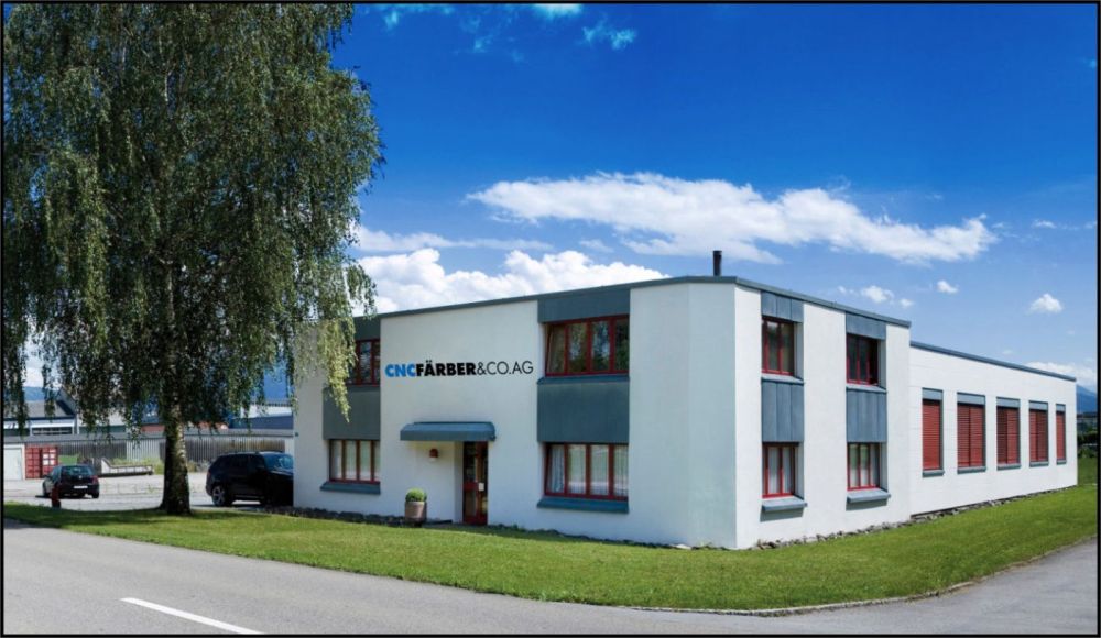 FÄRBER & CO. AG, CNC-Fertigung  Auerstrasse 32 9442 Berneck St. Gallen Schweiz Zerspanung Drehen Fräsen CNC Drehen CNC-Drehen